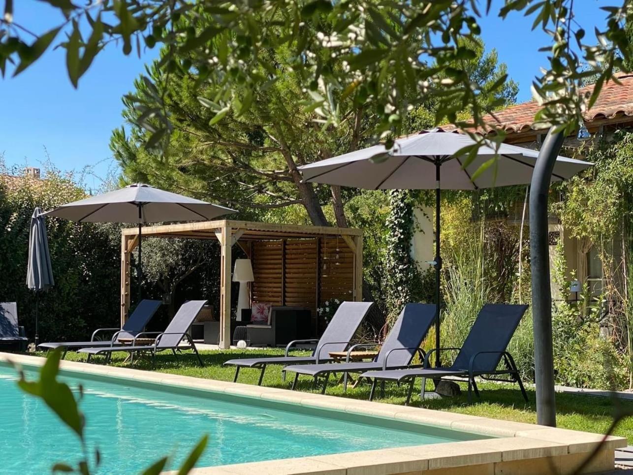 Le Jardin De Lau Vila Aubignan Exterior foto